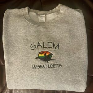 Unisex LS Sweatshirt Salem Massachusetts